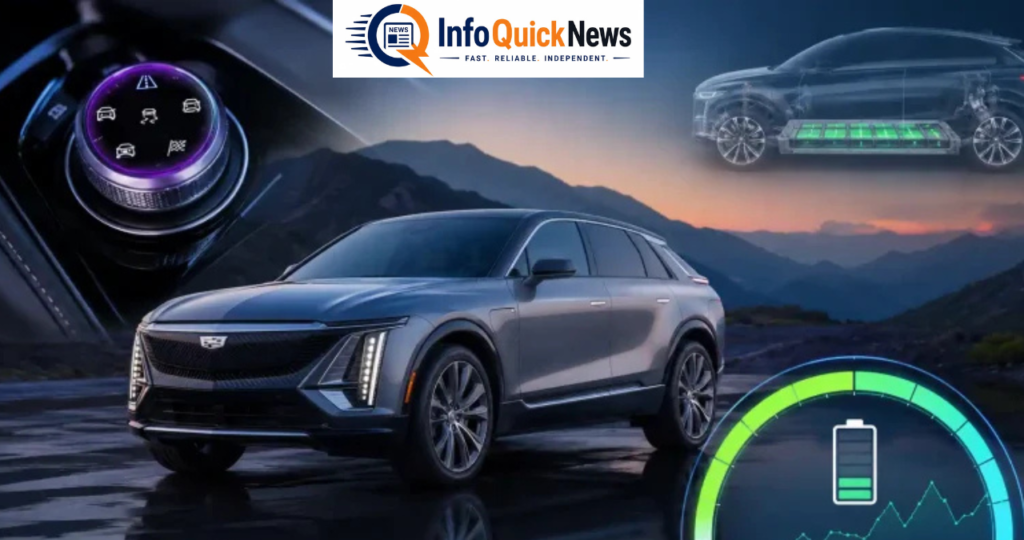 do the driving modes in cadillac lyriq offer different ranges or battery usages?